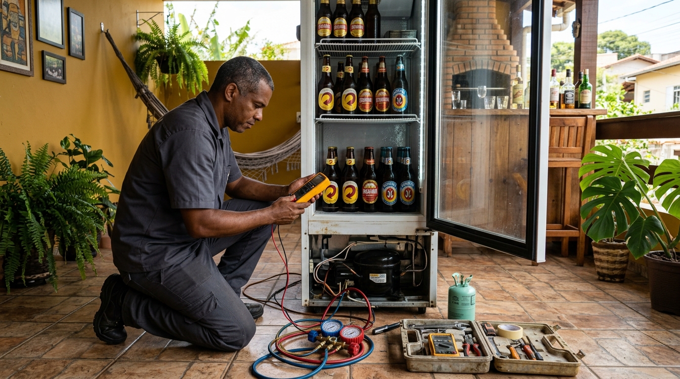 Reparo de Cervejeira Residencial em Governador Valadares‑MG